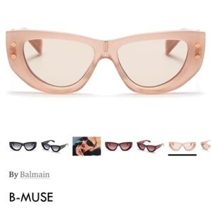 New Season “Sold Out” Balmain B-MUSE Sunglasses. Brand New/Never Worn